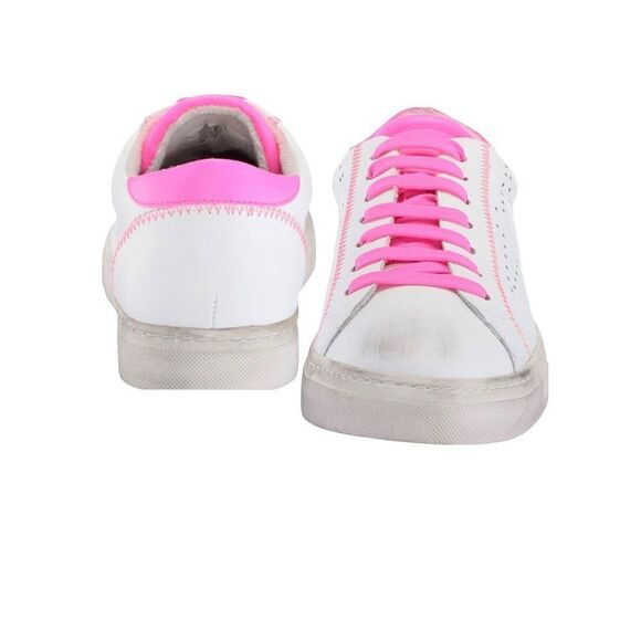New Steve Madden Rezza Hot Pink Grunge Barbie Barbiecore Sneakers NIB - Picture 1 of 15